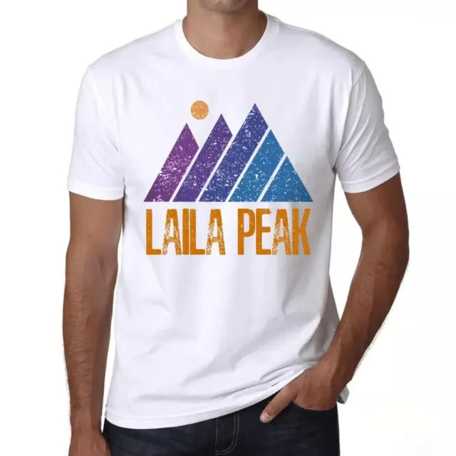 Camiseta Estampada para Hombre Pico De La Montaña Laila – Mountain Laila Peak