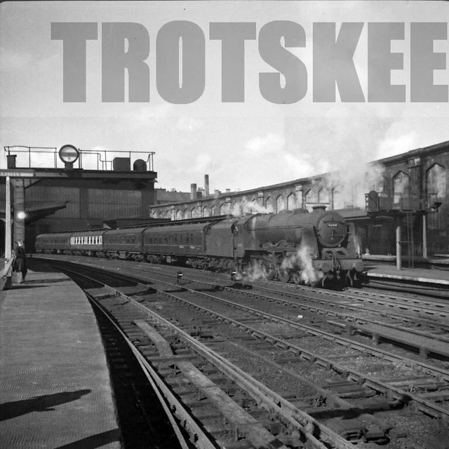 Larger Negative BR British Railways Steam Loco 46104 Royal Scot Carlisle 1959