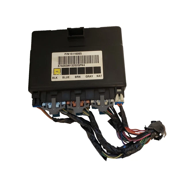 GM CHEVY SILVERADO GMC SIERRA OEM BCM BCU Body Control Module 15116065