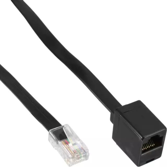 InLine® ISDN-Verlängerung, RJ45 (8P8C) Stecker / Buchse, 5m