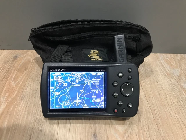 Garmin GPSmap 495 light aircraft moving map portable navigation device for sale