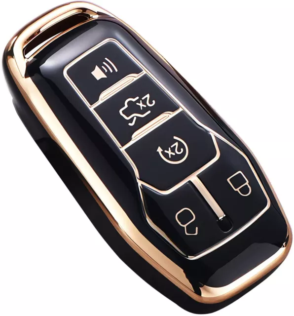 Remote Key Fob Cover for Ford Fusion F-150 Edge Explorer Mustang Lincoln MKZ MKC