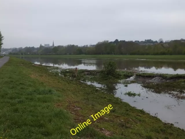 Photo 6x4 Flood relief channel beside River Exe Exeter This flood relief  c2012