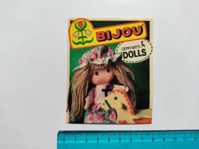 Autocollant Bijou Mâchoires Rats Dolls Timbre 80s Originale