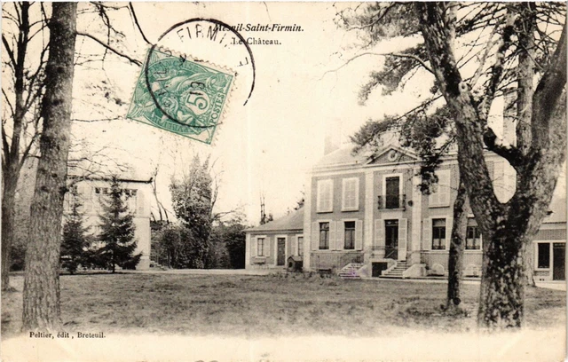 CPA AK MESNIL St-FIRMIN Le Chateau (423993)