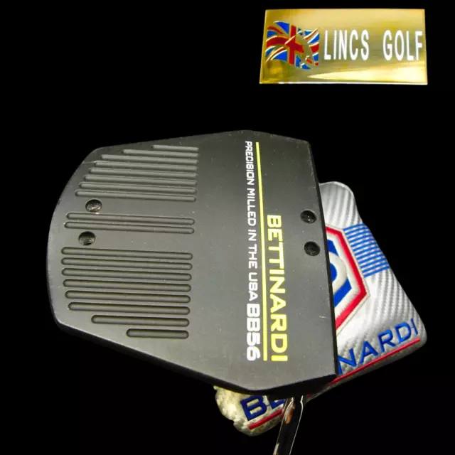Bettinardi Precision Milled BB56 Putter 90cm Steel Shaft Super Stroke Grip + HC Bettinardi Precision Milled BB56 Putter 90cm Steel Shaft Super Stroke Grip + HC