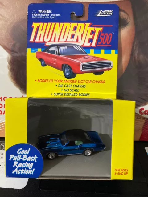 Johnny Lightning Thunderjet 500 Pontiac Gto Nuevo En Caja Para Chasis Aurora Afx