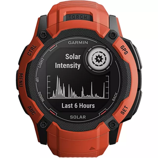 Garmin Instinct 2X Solar Tactical Edition Smartwatch 50 mm Fiber-reinforced  Polymer Black 010-02805-13 - Best Buy