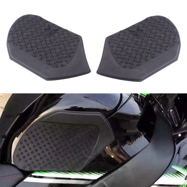 Tank Traction Side Pad Gas Fuel Knee Grip Decal Fit Kawasaki Ninja ZX10R 2011-14