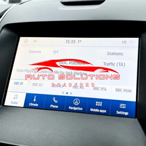 Ford Galaxy G2Gt-18B955-Sc Radio Sat Nav Lcd Display Touch Screen Repair Service
