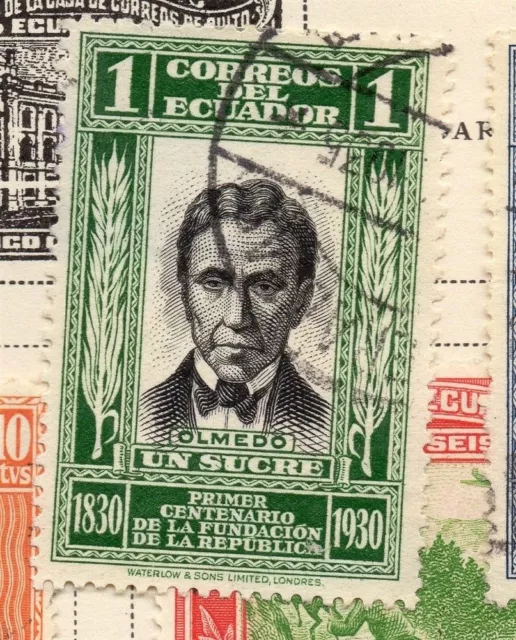 Ecuador 1925 Early Issue Fine Used 1S. 170246