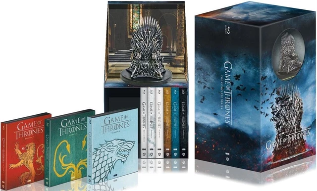 GAME OF THRONES L'INTÉGRALE (EDITION COLLECTOR BLU-RAY) avec figurine