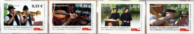 Deutsche Privatpost- Neue Presse Post- Musikspektakel drumherum 2012, postfrisch