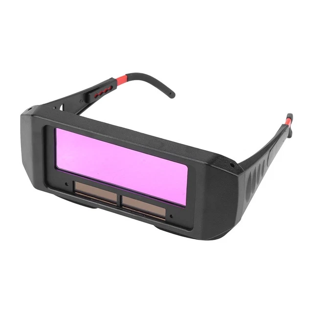 Solar Auto Darkening Welding Goggles, Welder Glasses, Safety Protective Welde...