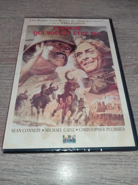 * Dvd Neuf Sous Blister L Homme Qui Voulut Etre Roi Sean Connery Michael Caine