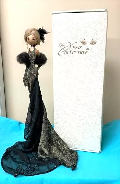 Xenis Collection Diva Series 21" Wooden Doll "Valerie" by Willitts #75004 c2003