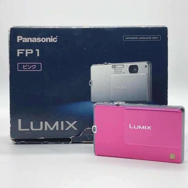 PANASONIC LUMIX DMC-FP1 Pink Compact Digital Camera Japanese