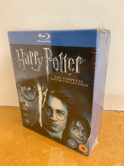 Harry Potter Box Set Dvd Blu Ray 1 8 HARRY POTTER THE Complete 8 Film Collection Blu-Ray Dvd Box Set - New