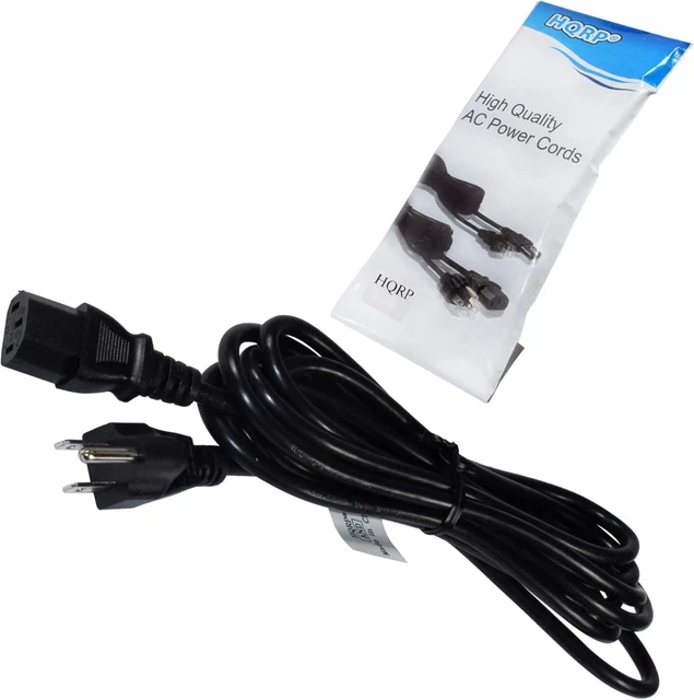 Cavo Alimentazione HQRP 3 Metri Per TV LG 47LN5750, 47LN5710, 55LN5100 E Altri - Foto 6
