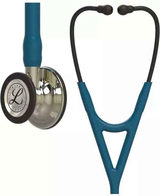 3M™ Littmann® CARDIOLOGY IV™ Stethoscope-AUTHENTIC Champagne Caribbean Blue New