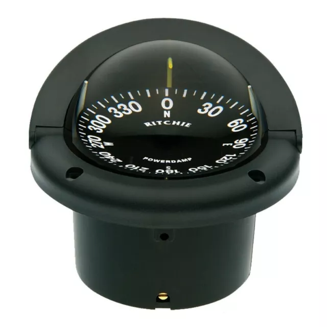 Ritchie HF-742 Helmsman Compass Flush Mount Black