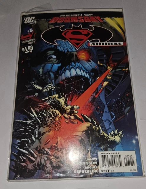 Superman Batman Annual #5 Reign of Doomsday - DC Comics 2011