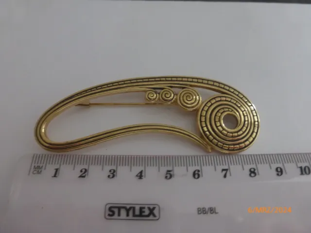 Pierre Lang Schmuck Brosche ,  Reversbrosche  - goldfarben