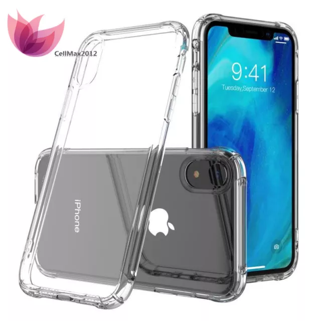 LEEU TPU Clear Case Cover Shockproof For iPhone 12 Pro Max Mini 11 Heavy Duty