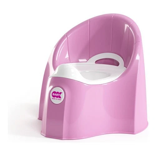 Vasino anatomico PASHA con seduta rimovibile OkBaby Rosa