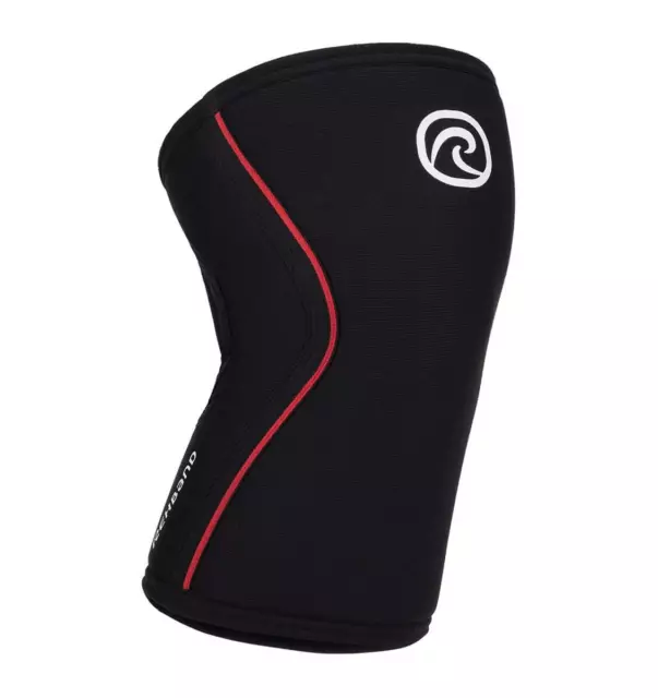 Rehband Rx Knee Sleeve - Black/Red - 7mm