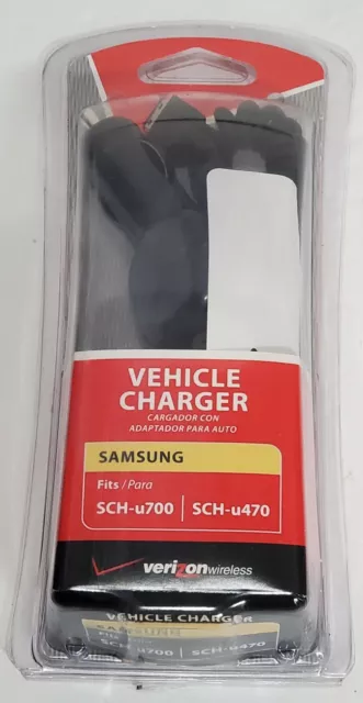 Samsung Verizon Vehicle Charger Flipshot Glyde Gleam & Juke New SAM20CONVPC