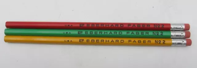 7 Chart Markers 2 Red 2 Black 2 Green 1 Blue EF Eberhard-Faber 6000