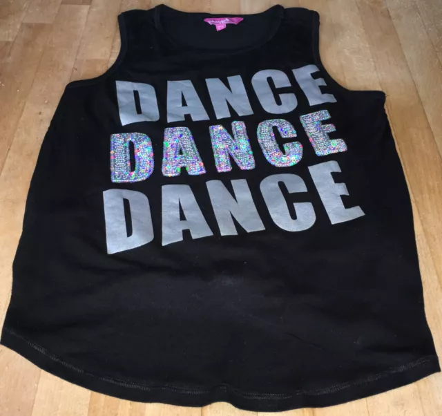 GIRLS DEBENHAMS PINEAPPLE Dance Neon Tracksuit Top Bottoms Age 6