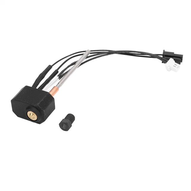Lot de 2 Buses 0.4mm Acier Trempé MK8 pour imprimante 3D