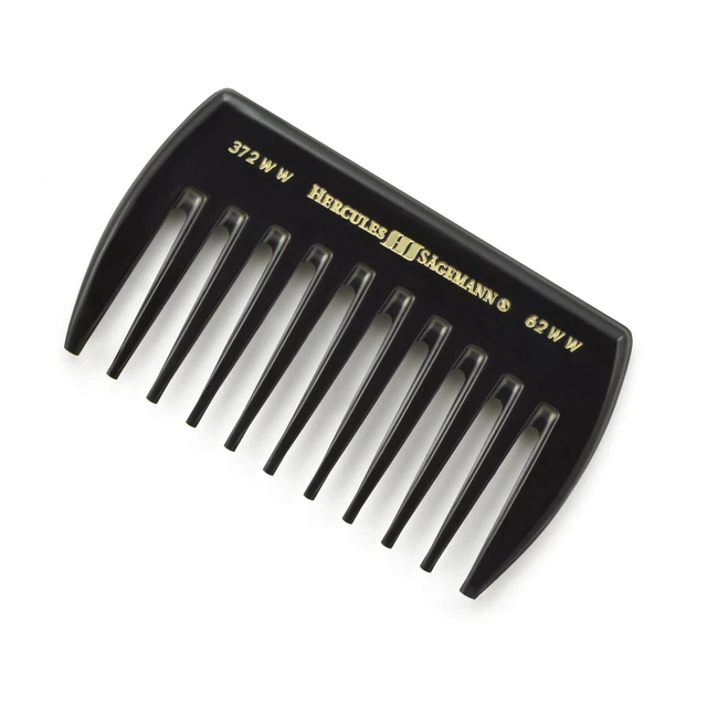 Hercules Sägemann 372ww-62ww Ebonite Residue and Nit Comb 3½" 8.9 cm
