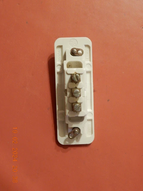 Buzzer Sonnerie modulaire blanc 220v modèle Jupiter Legrand Neuf