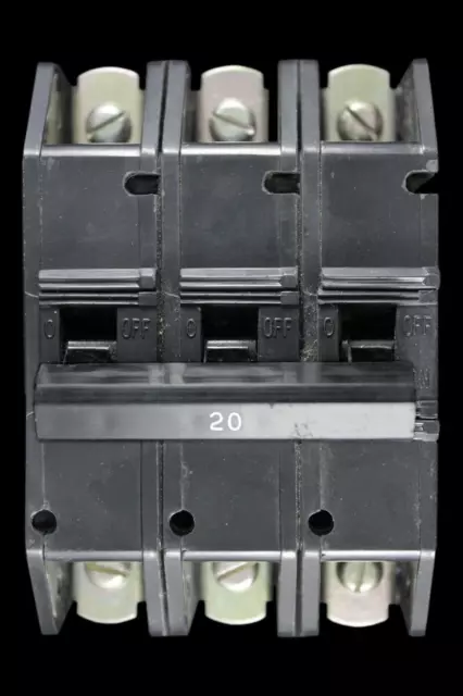 DORMAN SMITH 20 AMP 3kA TRIPLE POLE MCB CIRCUIT BREAKER LOADMASTER