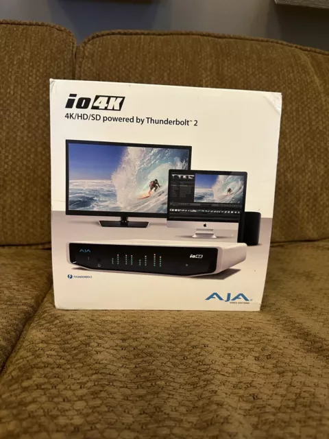 AJA IO-4K io4k UltraHD HDMI & SDI I/O with Thunderbolt-2