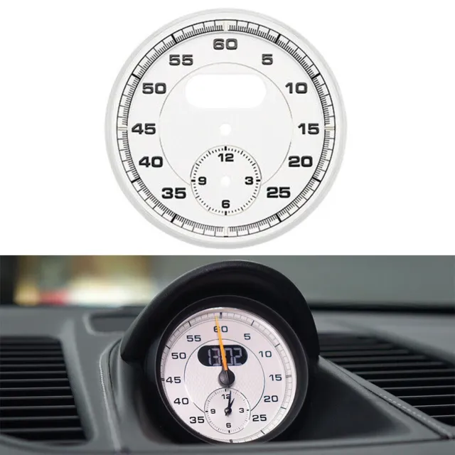 Jauge d'horloge à cadran haute résistance pour Porsche 911 Carrera 991 install