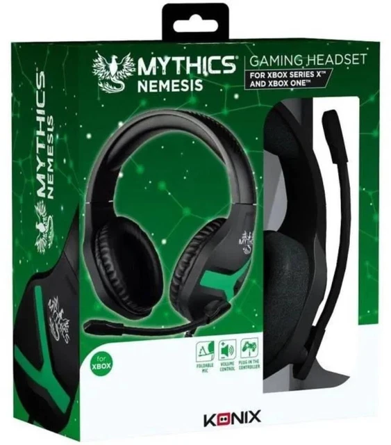 Casque Gaming filaire pour PS4 Konix 7.1 Edition FFF Noir et bleu