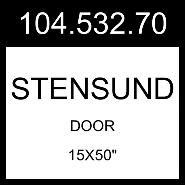 IKEA STENSUND Door Beige  15x50" 104.532.70
