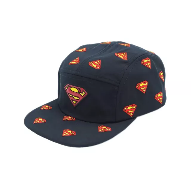 Niños DC Comics Superman Logo Snapback Gorra - Héroes Sombrero de Verano