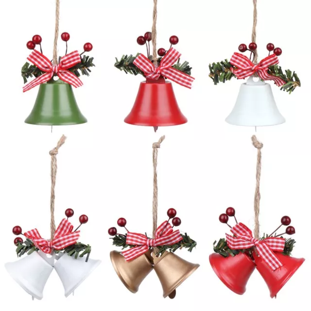 DIY Beautiful Christmas Bells Tree Decorations Hanging Decor Jingle Bells