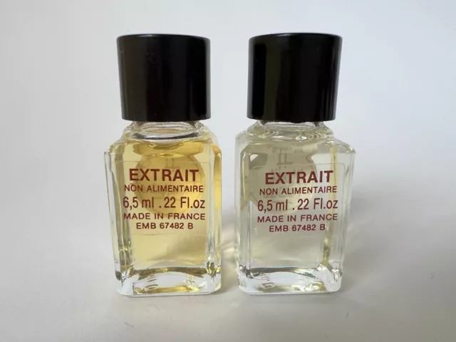 ⚫️H.*Frangipane+Menthe Poivrée* 2 Parfum Miniaturen/Parfumöle Extrait je 6,5ml⚫ 2