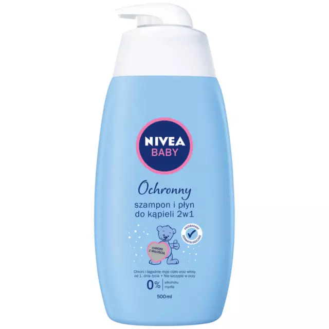 Nivea Baby Schutz-Shampoo & Badelotion 2W1 500 ml