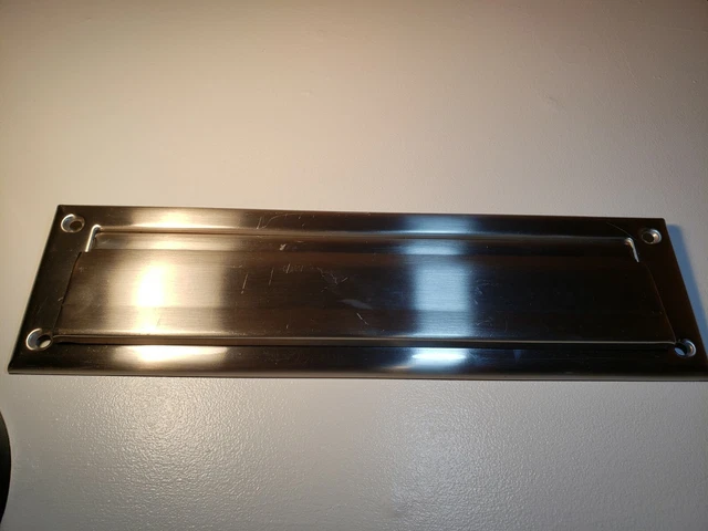 National Hardware N325-290 V1911 Mail Slot in Nickel , 2" x 11"