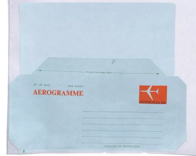 Australia Airmail Air Letter Postal Stationery Cover PTS AP120