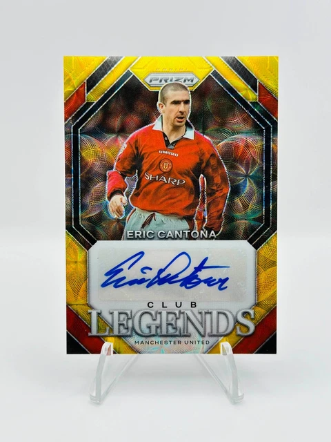 直筆サインカード Prizm Choice Eric Cantona eBay Auction Item 176760849342 Soccer Cards 2023-24 Panini