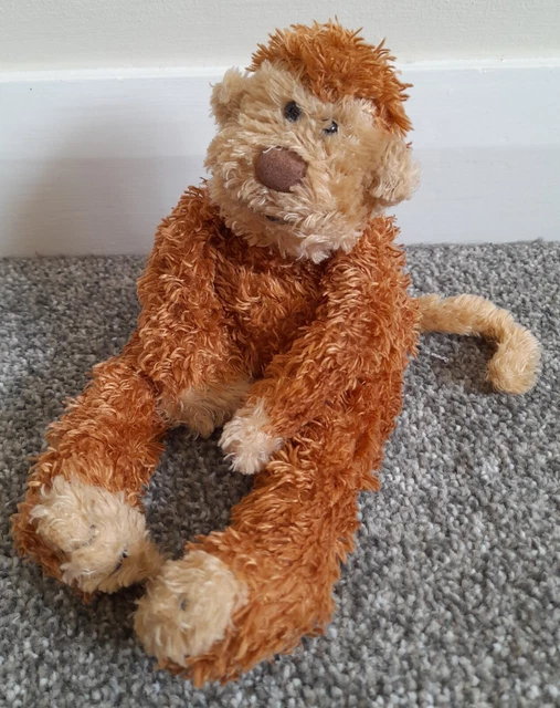 JELLYCAT SMALL BROWN Marvin Junglie Bunglie Monkey Soft Toy Plush