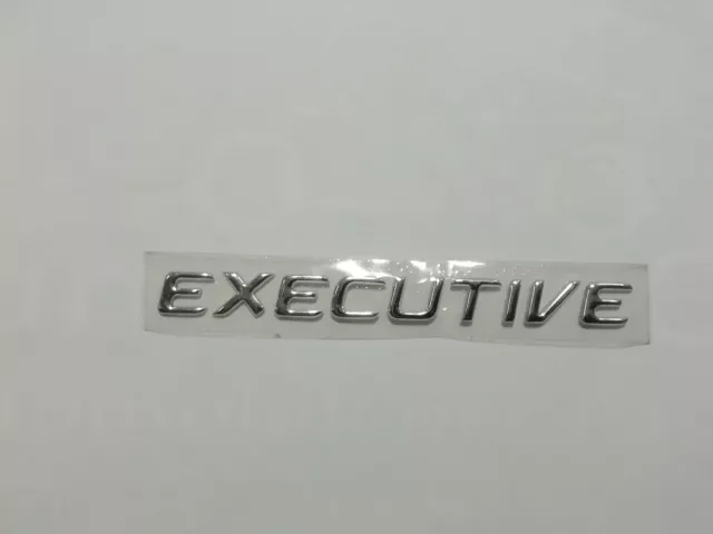 Targhetta Stemma Logo " Executive " Nuova Originale Mercedes Codice Q445510004